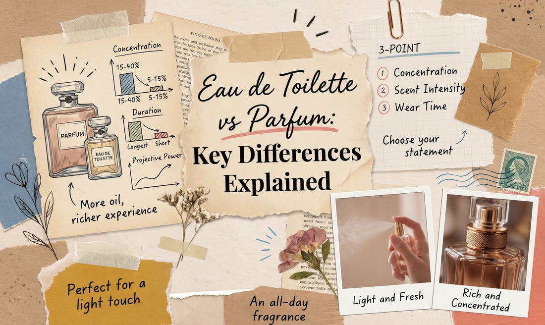 Eau de Toilette vs Parfum: Key Differences Explained