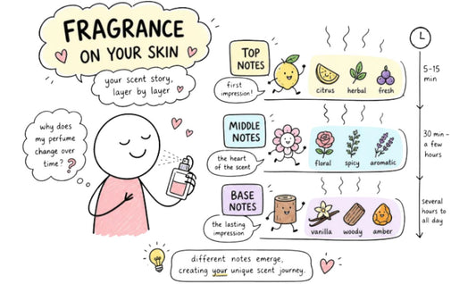 How Fragrance Notes Work on Skin: A Beginner's Guide