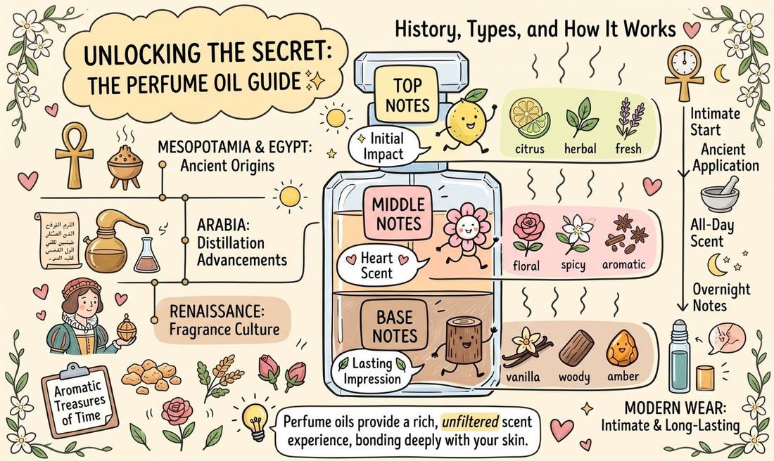 Perfume Oil Guide: History, Types, and How It Works
